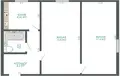 Квартира 2 комнаты 38 м² Минск, Беларусь