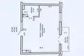 Appartement 1 chambre 46 m² Minsk, Bélarus