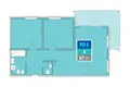 Apartamento 3 habitaciones 87 m² Provodina, Montenegro