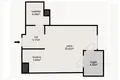 Apartamento 1 habitación 36 m² Varsovia, Polonia