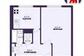 Квартира 1 комната 30 м² Городище, Беларусь