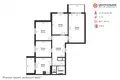 4 room apartment 81 m² Minsk, Belarus