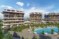 Residential complex Luxury residence with swimming pools and a tennis court clos to the sea, Alanya, Turkey