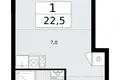 1 room apartment 23 m² Vnukovo, Russia