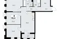 3 room apartment 78 m² Troitsk, Russia