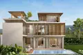 Complexe résidentiel New guarded complex of villas with swimming pools and roof-top jacuzzis at 400 meters from Bang Tao Beach, Phuket, Thailand