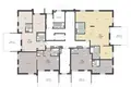Appartement 5 chambres 107 m² Kalodziscanski sielski Saviet, Bélarus