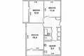 Квартира 3 комнаты 68 м² Жабинка, Беларусь