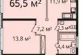 Mieszkanie 2 pokoi 65 m² Odessa, Ukraina