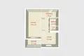 Appartement 1 chambre 40 m² Minsk, Bélarus