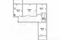 3 room apartment 70 m² Kamyanyets, Belarus