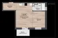 Appartement 2 chambres 42 m² Kalodziscanski sielski Saviet, Bélarus