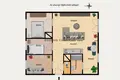 3 room apartment 62 m² Szekesfehervari jaras, Hungary