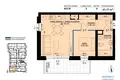 1 bedroom apartment 41 m² Poznan, Poland