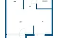 1 room apartment 38 m² Helsinki sub-region, Finland