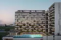 Complejo residencial New Beverly Gardens Residence with a swimming pool and a tennis court, Jebel Ali, Dubai, UAE