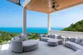 Complexe résidentiel New complex of villas with swimming pools and panoramic sea views near the beach, Samui, Thailand