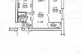 2 room apartment 42 m² Slonim, Belarus
