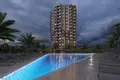 Complexe résidentiel New residence with a swimming pool and a fitness center at 400 meters from the beach, Mersin, Turkey