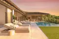 Residential complex Prestigious residential complex of turnkey villas with swimming pools and sea views, Bang Makham, Samui, Thailand