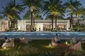 Wohnkomplex New Rivera Residence with gardens, flower farms and a fitness area, The Valley, Dubai, UAE