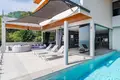 Complexe résidentiel New complex of villas with swimming pools and panoramic sea views near the beach, Samui, Thailand