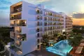 Residential complex New Evergreens Residence with a swimming pool, a green area and a shopping mall, Damac Hills 2, Dubai, UAE