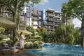 Wohnkomplex New Ghaf Woods residence, surrounded by the forest, with swimming pools in the eco-friendly area of Al Barari, Dubai, UAE