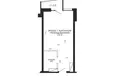 1 room apartment 30 m² Minsk, Belarus