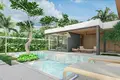 Kompleks mieszkalny New complex of modern villas with swimming pools close to the beach and an international school, Phuket, Thailand