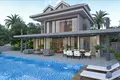 Kompleks mieszkalny New villa with a swimming pool in a gated residence, Fethiye, Turkey