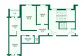 3 room apartment 75 m² Lida, Belarus