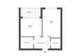 Appartement 2 chambres 36 m² Varsovie, Pologne