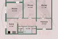 Wohnung 3 zimmer 75 m² Minsk, Belarus