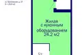 1 room apartment 30 m² Minsk, Belarus