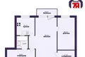 Wohnung 2 zimmer 45 m² Minsk, Belarus
