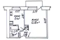 Apartamento 1 habitación 22 m² Minsk, Bielorrusia