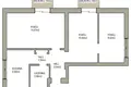 3 room apartment 49 m² Warsaw, Poland