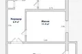 2 room apartment 46 m² Homyel, Belarus