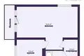 1 room apartment 31 m² Minsk, Belarus