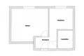 1 room apartment 30 m² Poznan, Poland