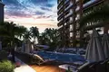Квартира 1 комната 55 м² Аланья, Турция