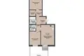 3 room apartment 73 m² Kalodziscanski sielski Saviet, Belarus