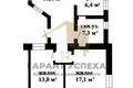 Квартира 3 комнаты 65 м² Брест, Беларусь