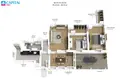 4 room apartment 81 m² Vilnius, Lithuania