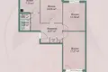 Apartamento 3 habitaciones 66 m² Minsk, Belarús