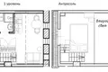 Studio 24 m² Sankt Petersburg, Russland