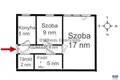 Квартира 2 комнаты 44 м² Nyiregyhazi jaras, Венгрия