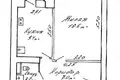 1 room apartment 38 m² Minsk, Belarus