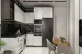 Mieszkanie 2 pokoi 45 m² Alanya, Turcja
